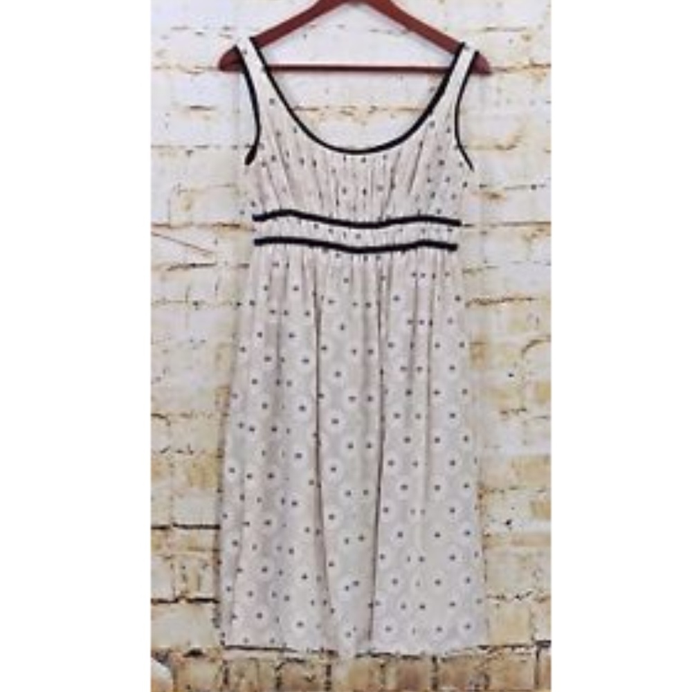 Adrianna Papell Dress Textured Swiss Dot - Picture 1 of 7